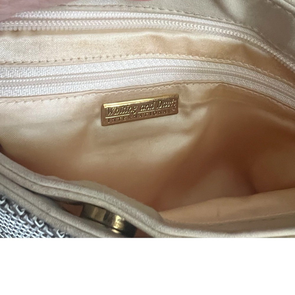 Whitting and Davis Metal Mesh Clutch Crossbody Handbag - Picture 9 of 10